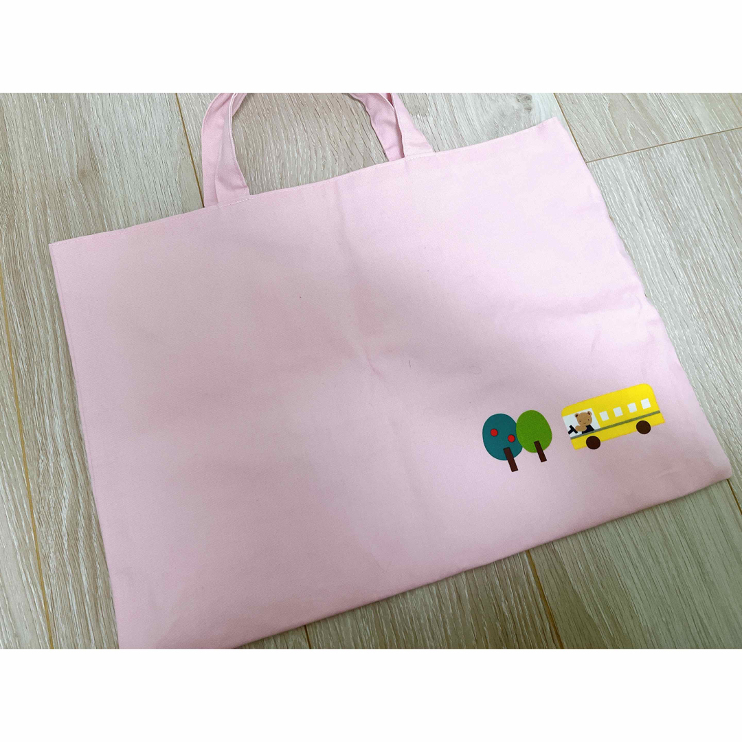 familiar - familiar レッスンバッグ ピンク【値下げ中】の通販 familiar - familiar レッスンバッグ ピンク【値下げ中】の通販