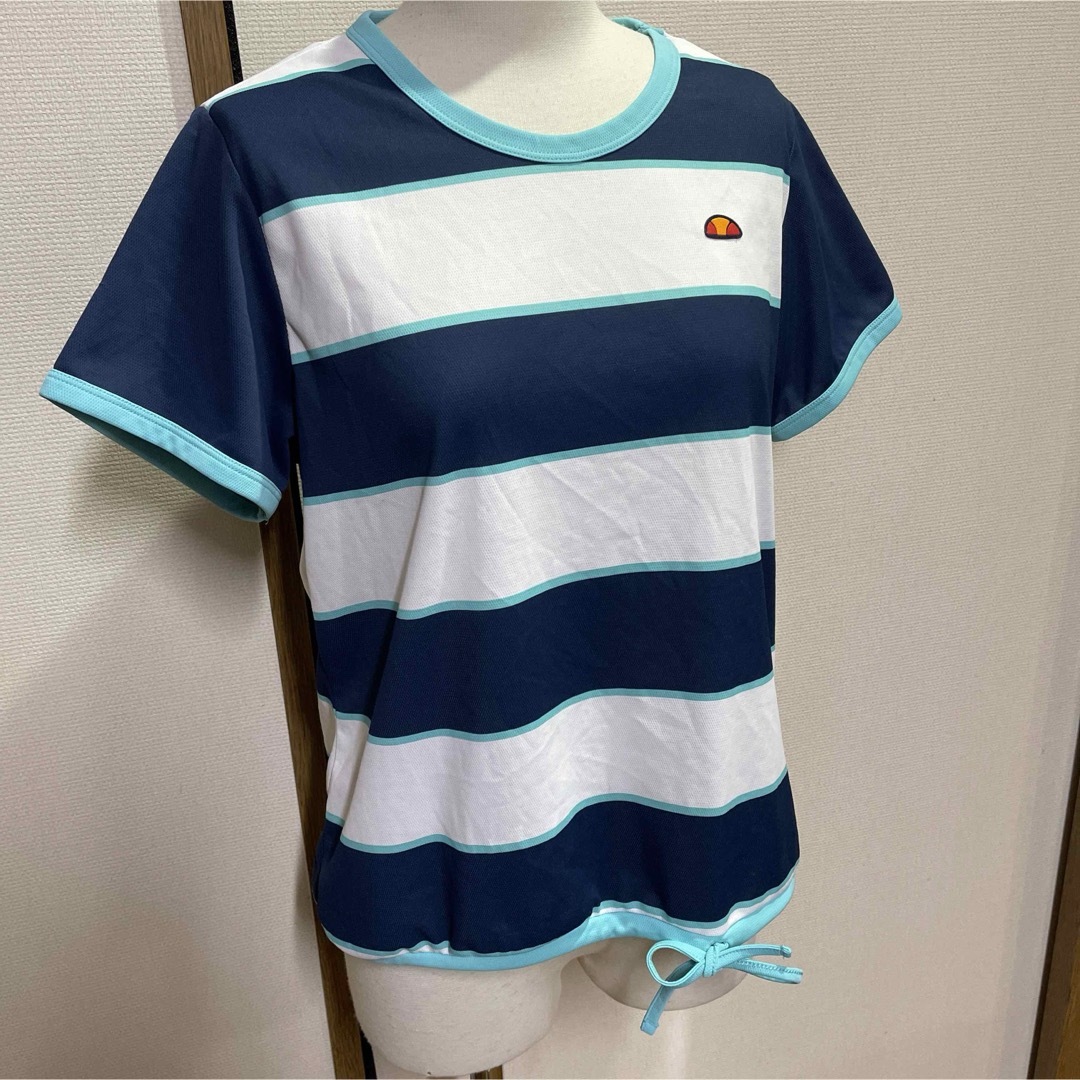 ellesse(エレッセ)のエレッセ　テニスウェアプルオンゲームシャツ　M スポーツ/アウトドアのテニス(ウェア)の商品写真