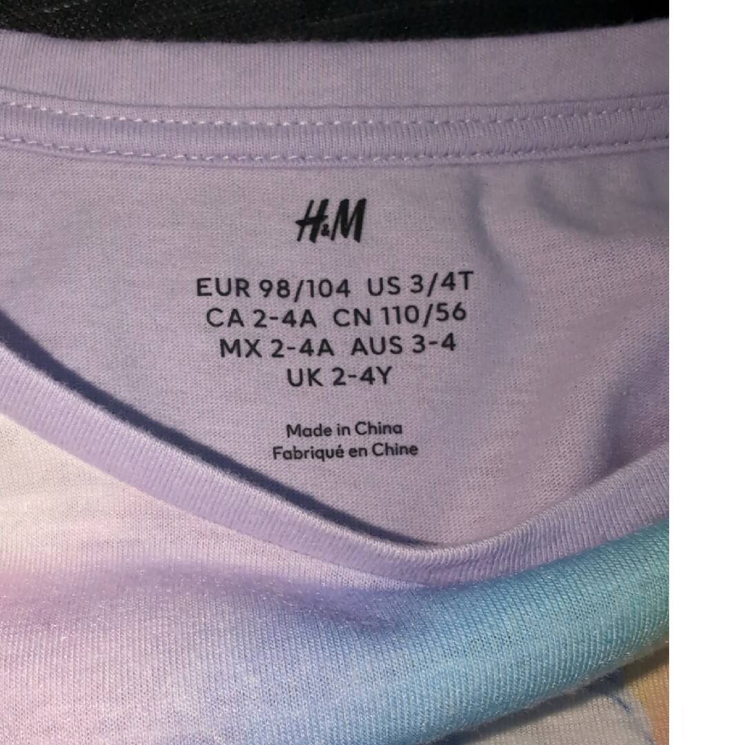 H&H(エイチアンドエイチ)のH&M キッズ/ベビー/マタニティのキッズ服女の子用(90cm~)(Tシャツ/カットソー)の商品写真