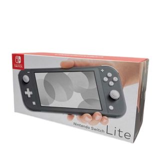 Nintendo Switch - スイッチライト グレー 本体の通販｜ラクマ