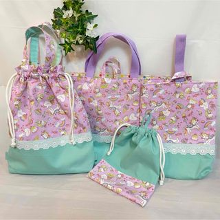 299.入園入学セット　ハンドメイド　幼稚園　保育園　小学校(外出用品)