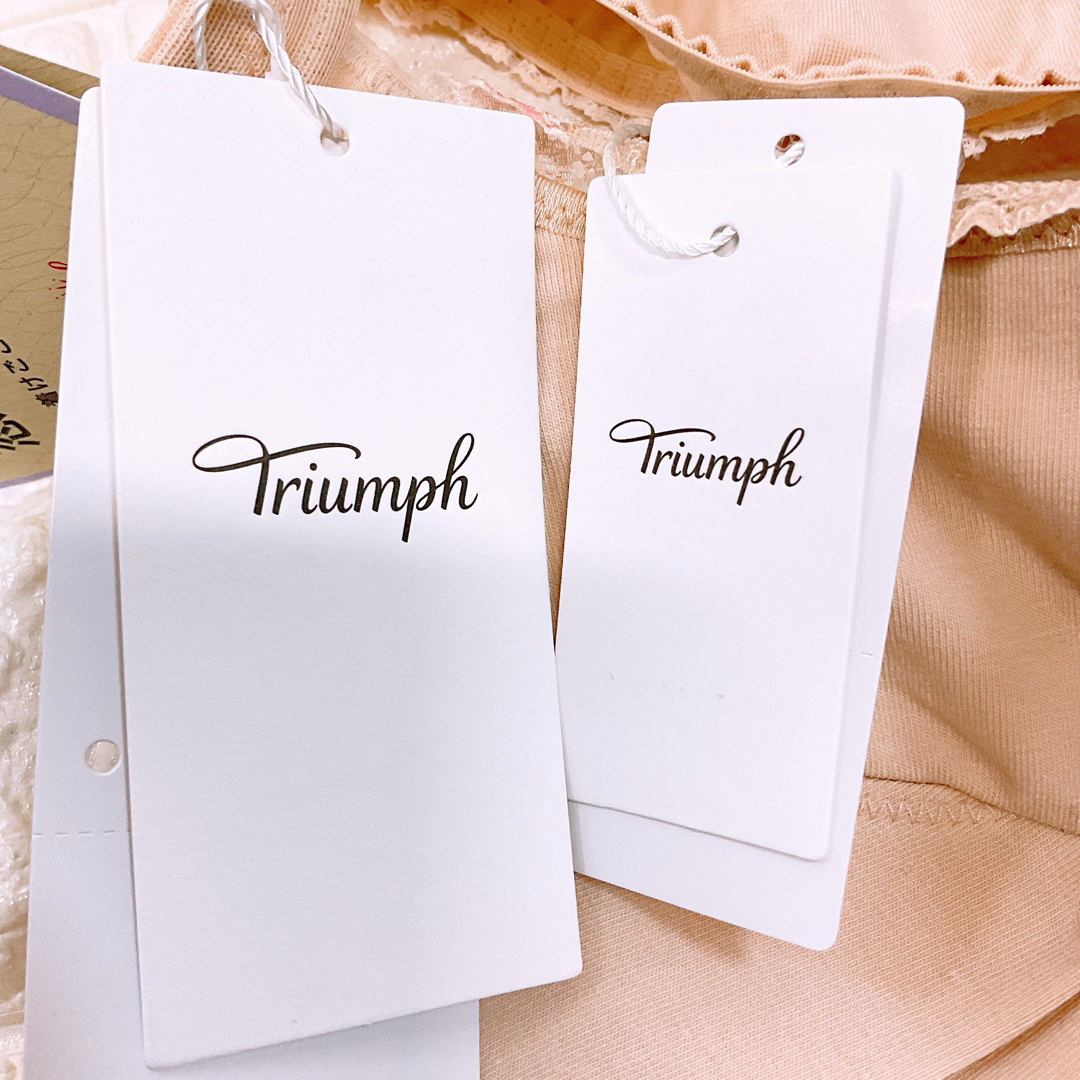 Triumph(トリンプ)のトリンプ　恋するブラ　ブラ＆ショーツセット　E75L レディースの下着/アンダーウェア(ブラ&ショーツセット)の商品写真