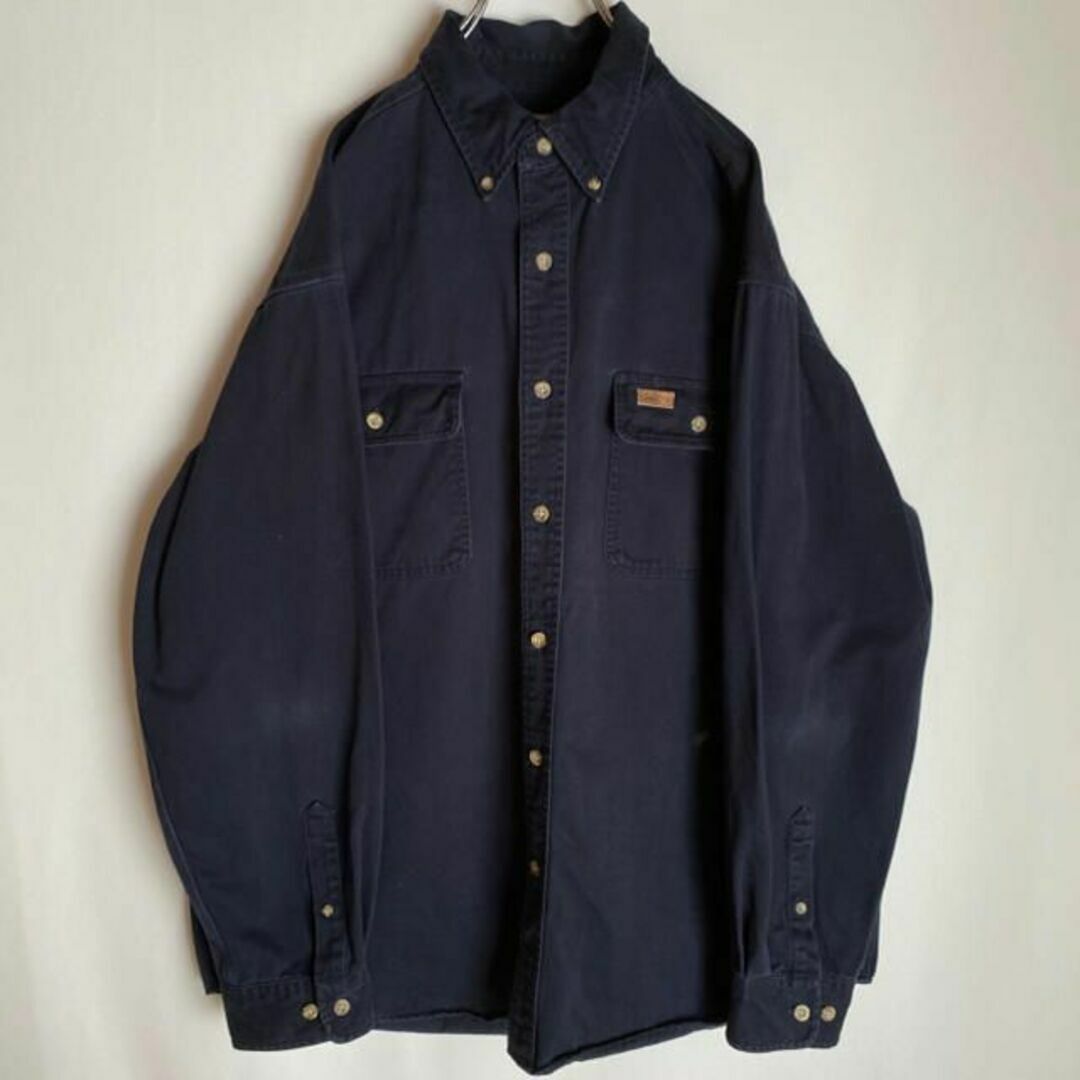 carhartt(カーハート)のカーハート　ワークシャツ carhartt ビックシルエット　90s メンズのトップス(シャツ)の商品写真