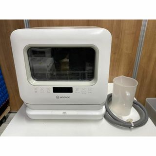 【中古】工事不要 MOOSOO 食器洗い乾燥機 MX10 タンク式 食洗機 ホワイト(食器洗い機/乾燥機)