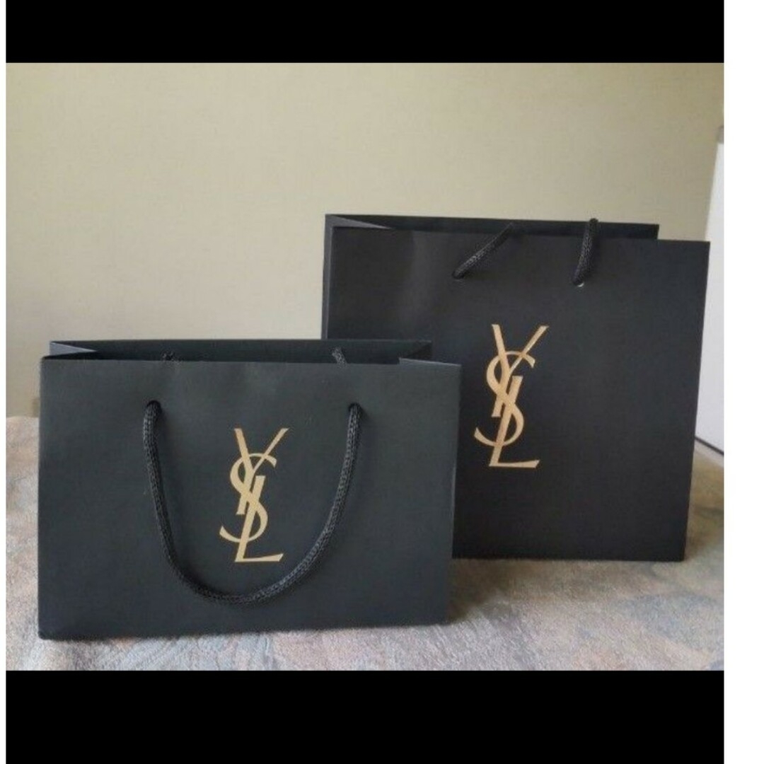 Yves Saint Laurent(イヴサンローラン)のイヴ・サンローラン ショッパー ２枚組 レディースのバッグ(ショップ袋)の商品写真