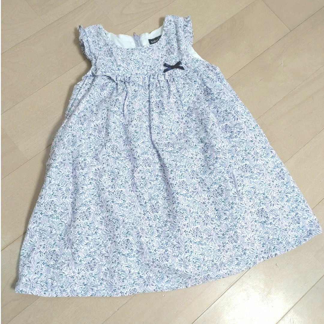 BeBe(ベベ)のBeBe べべ 100cm ワンピース　リバティ キッズ/ベビー/マタニティのキッズ服女の子用(90cm~)(ワンピース)の商品写真