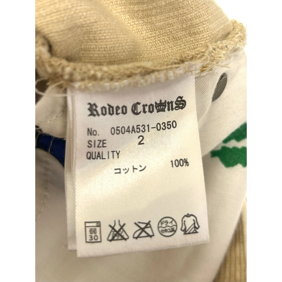 RODEO CROWNS(ロデオクラウンズ)のロデオクラウンズ　レディースパンツ　コーデュロイ　サイズ2 レディースのパンツ(カジュアルパンツ)の商品写真