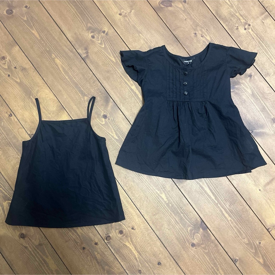 COMME CA ISM(コムサイズム)のコムサ  90㎝　2枚セット キッズ/ベビー/マタニティのキッズ服女の子用(90cm~)(Tシャツ/カットソー)の商品写真