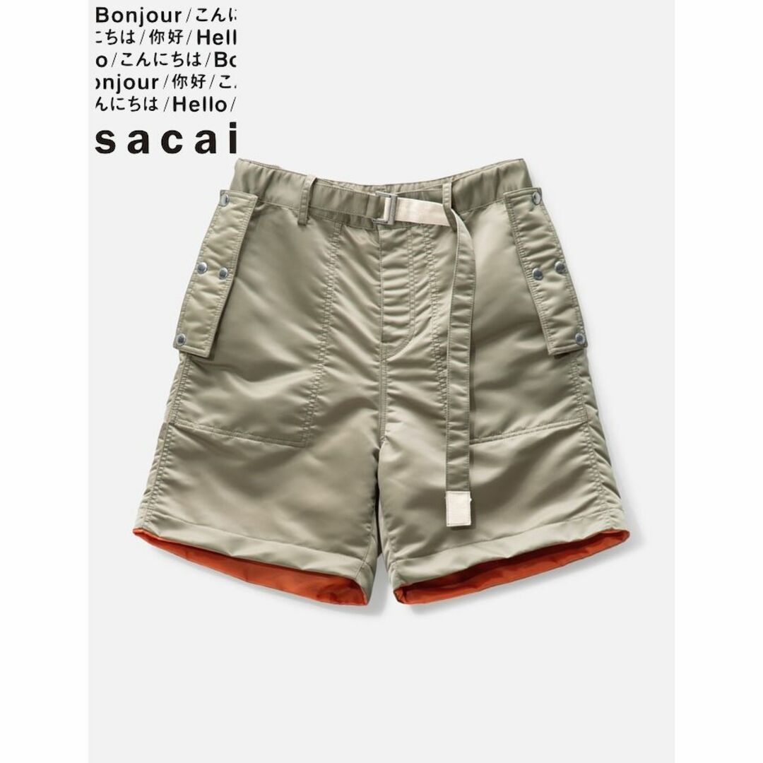 sacai(サカイ)のSACAI ナイロン ツイル ショーツ メンズのパンツ(ショートパンツ)の商品写真