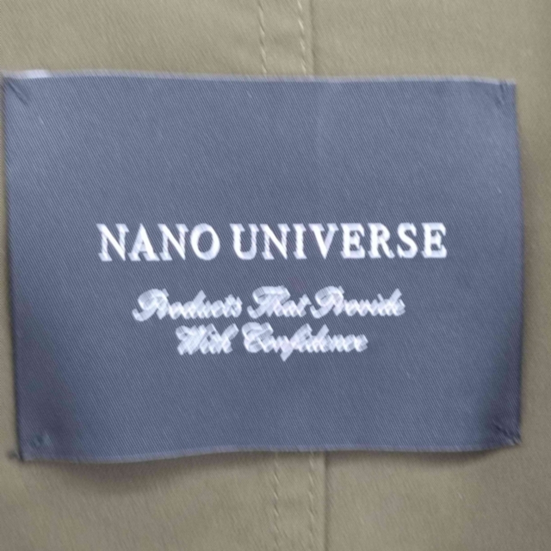 nano・universe(ナノユニバース)のnano universe(ナノユニバース) メンズ アウター コート メンズのジャケット/アウター(チェスターコート)の商品写真