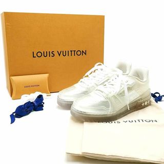 ルイヴィトン(LOUIS VUITTON)の超美品 ルイヴィトン スニーカートレイナー ライン 03-24030401(スニーカー)