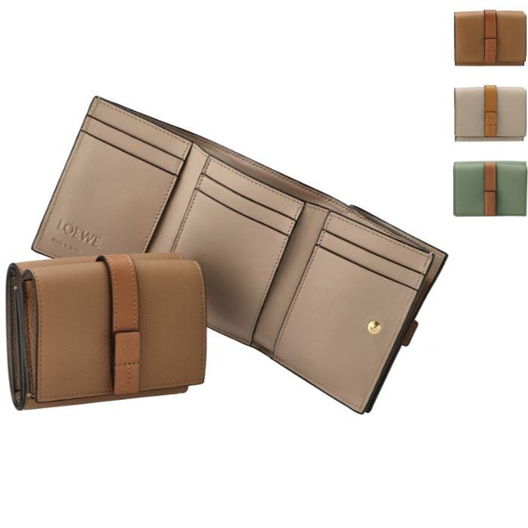 LOEWE - ロエベ LOEWE 財布 三つ折り ミニ財布 トライフォールド LOEWE - ロエベ LOEWE 財布 三つ折り ミニ財布 トライフォールド