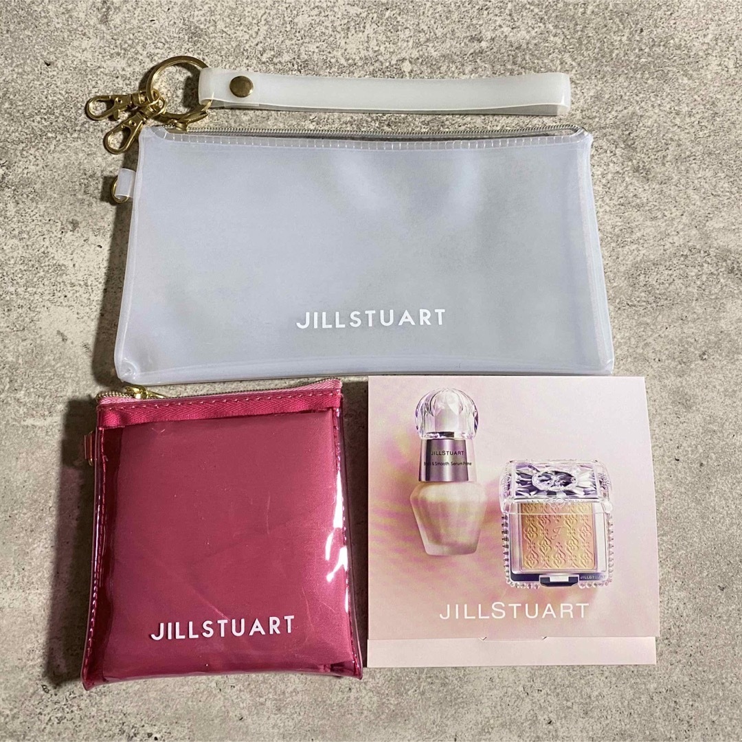 JILLSTUART(ジルスチュアート)のジルスチュアート　エコバッグ&ポーチ　化粧下地&ファンデーションサンプル付 レディースのバッグ(エコバッグ)の商品写真