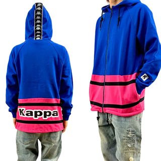 カッパコントロール(KAPPA KONTROLL)の新品 Kappa KONTROLL バックロゴ フードBANDA ジップパーカー(パーカー)