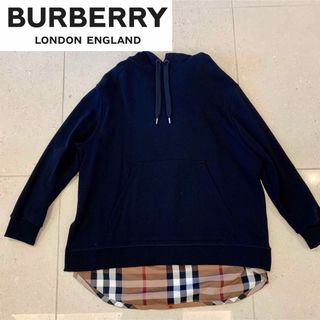 バーバリー(BURBERRY)の【新品未使用】BURBERRY　バーバリー　アシンメトリーパーカー(パーカー)