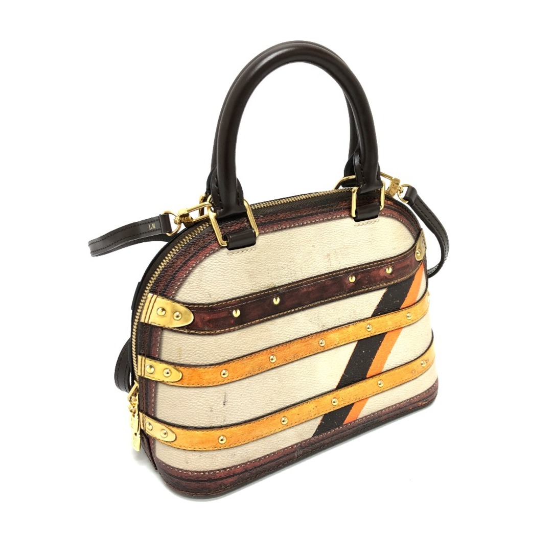 LOUIS VUITTON(ルイヴィトン)のルイヴィトン LOUIS VUITTON アルマBB M52552  タイムトランク 2WAY カバン ハンドバッグ レザー ブラウン レディースのバッグ(ハンドバッグ)の商品写真