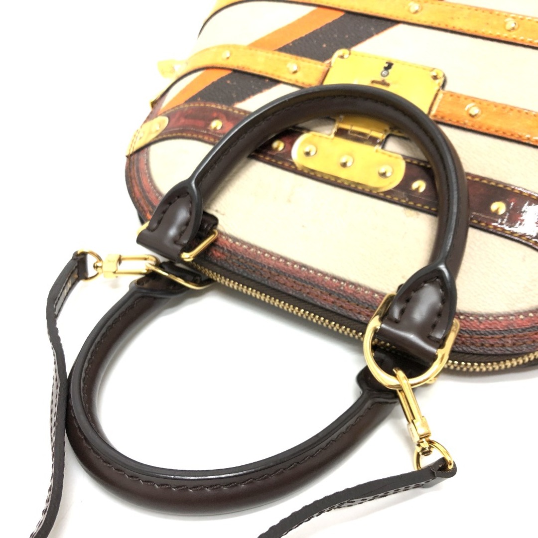 LOUIS VUITTON(ルイヴィトン)のルイヴィトン LOUIS VUITTON アルマBB M52552  タイムトランク 2WAY カバン ハンドバッグ レザー ブラウン レディースのバッグ(ハンドバッグ)の商品写真