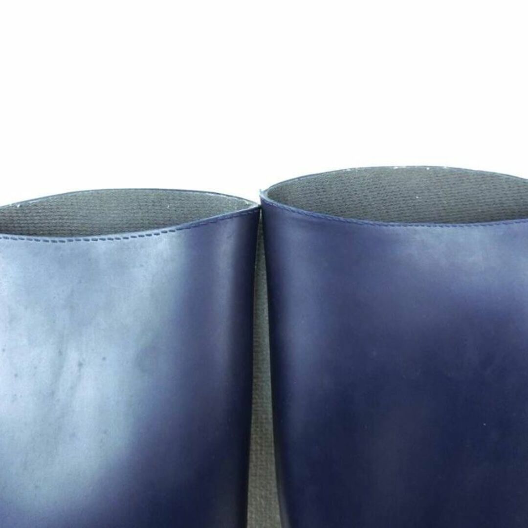 meduse(メデュース)の訳あり未使用 メデュース ロングレインブーツ 37(23-23.5cm) 紺色 レディースの靴/シューズ(レインブーツ/長靴)の商品写真