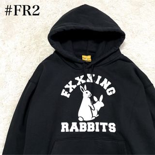 新品 FR2梅 2024 新年限定パーカー new year  Hoodie 黒