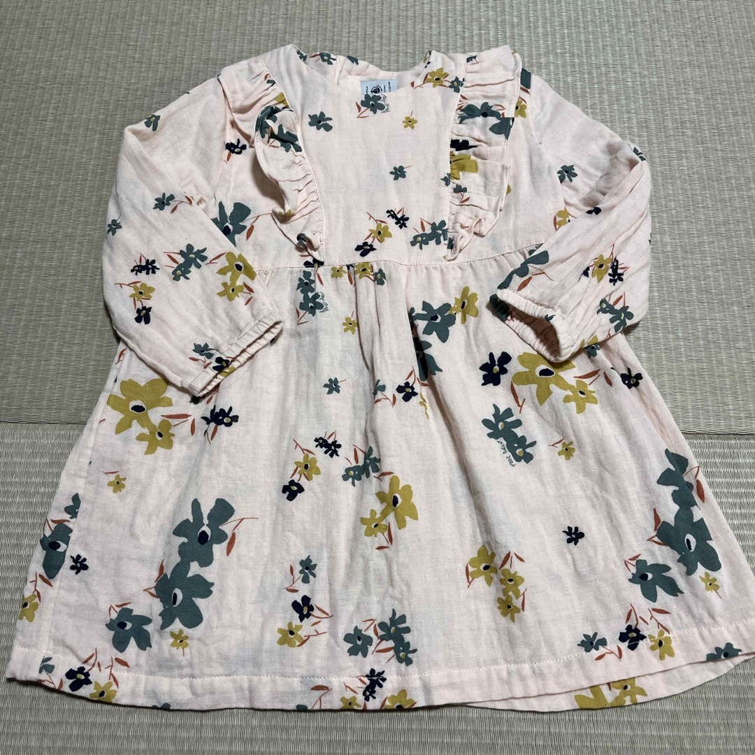 PETIT BATEAU - プチバトー ワンピース95cmの通販 by ぴよちゃん's