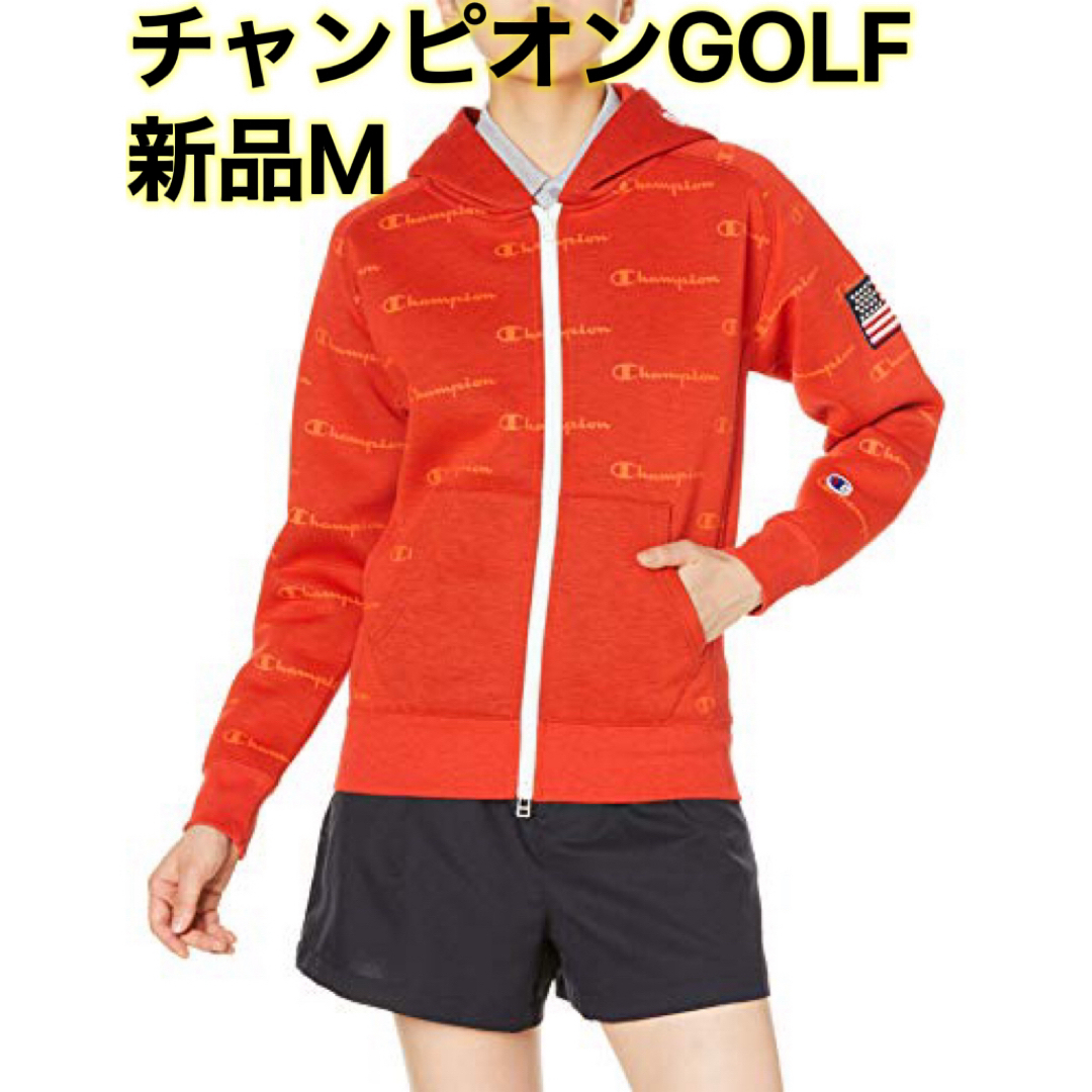 Champion(チャンピオン)の新品M  チャンピオンGOLF wrap-air ラップエアー パーカー スポーツ/アウトドアのゴルフ(ウエア)の商品写真