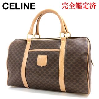 セリーヌ(celine)のCELINE セリーヌ マカダム ミニボストン バッグ ハンドバッグ オールド(ハンドバッグ)