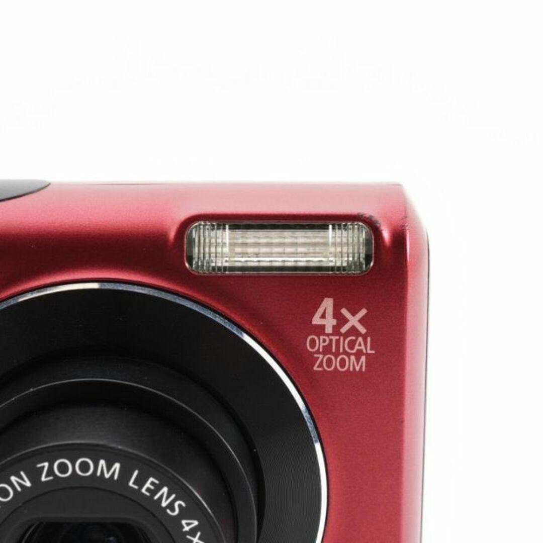 Canon(キヤノン)の✨箱付極美品✨Canon PowerShot A2200 レッド　デジカメ スマホ/家電/カメラのカメラ(コンパクトデジタルカメラ)の商品写真