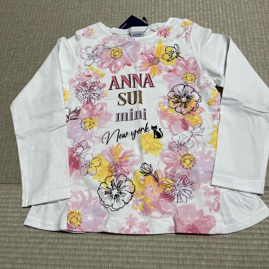 ANNA SUI mini(アナスイミニ)のアナスイミニ　Tシャツ100 キッズ/ベビー/マタニティのキッズ服女の子用(90cm~)(Tシャツ/カットソー)の商品写真