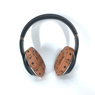 MCM - エムシーエム MCM Beats ビーツ ワイヤレス ヘッドフォン ケース付き ロゴ ヴィセトス ヘッドフォン プラスチック製 ブラウン