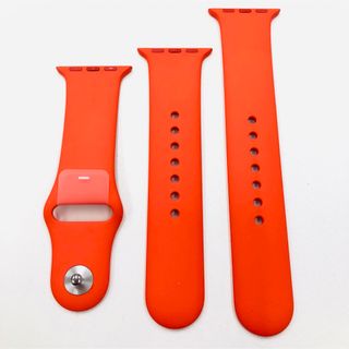 アップルウォッチ(Apple Watch)の新品 Apple Watch スポーツバンド アップル 純正 orange 41(その他)