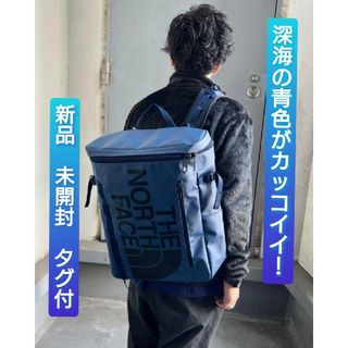 ザノースフェイス(THE NORTH FACE)の新品 ノースフェイスヒューズボックス ３０L シェイディーブルー 深海色 タグ付(バッグパック/リュック)