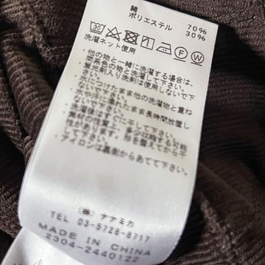 THE NORTH FACE(ザノースフェイス)のW34 ノースフェイス パープルレーベル コーデュロイ ワイド テーパードパンツ メンズのパンツ(その他)の商品写真