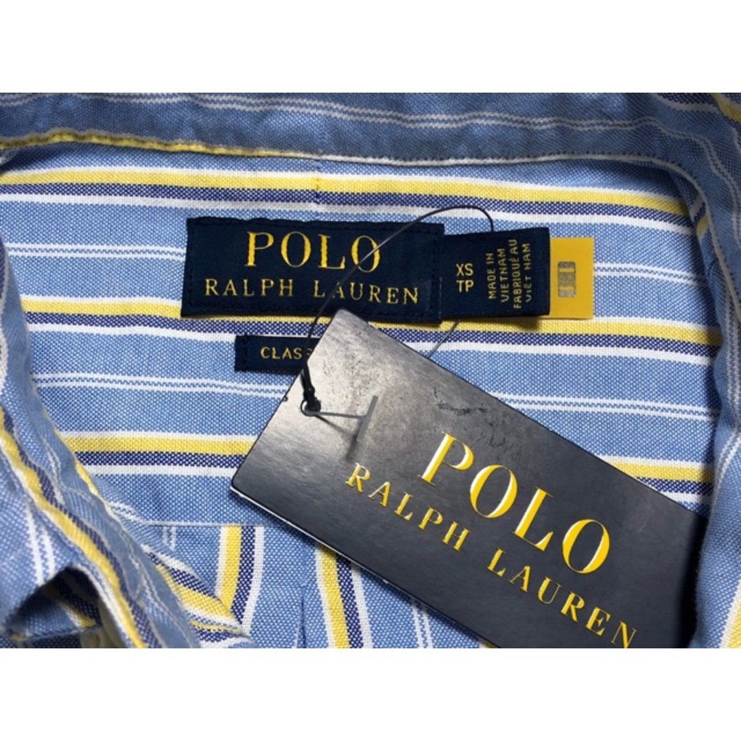 POLO RALPH LAUREN(ポロラルフローレン)のPOLO RALPH LAUREN（ポロラルフローレン）クラシック　フィット　ストライプド　オックスフォードシャツ【E2622-007】 メンズのトップス(シャツ)の商品写真