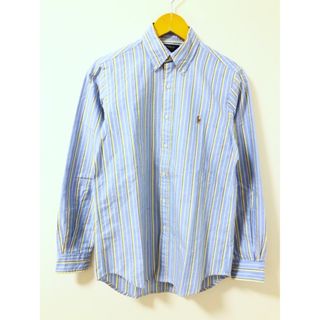 ポロラルフローレン(POLO RALPH LAUREN)のPOLO RALPH LAUREN（ポロラルフローレン）クラシック　フィット　ストライプド　オックスフォードシャツ【E2622-007】(シャツ)