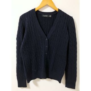 ラルフローレン(Ralph Lauren)のLAUREN RALPH LAUREN(ローレン　ラルフローレン）ケーブル　ニット　カーディガン　レディース【E2623-007】(カーディガン)