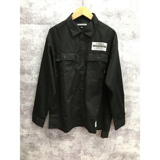 ネイバーフッド(NEIGHBORHOOD)のNEIGHBORHOOD CLASSIC WORK SHIRT LS 24SS ネイバーフッド 長袖ワークシャツ ブラック【3640-004】(シャツ)