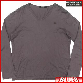バーバリーブラックレーベル(BURBERRY BLACK LABEL)の廃盤 バーバリーブラックレーベル Tシャツ L ロンT カットソー TY3012(Tシャツ/カットソー(七分/長袖))