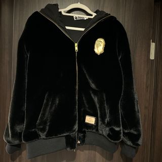 アベイシングエイプ(A BATHING APE)のアベイシングエイプ もこもこアウター(毛皮/ファーコート)