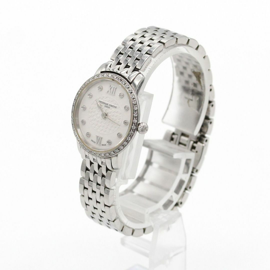 FREDERIQUE CONSTANT(フレデリックコンスタント)の【美品】フレデリックコンスタント　ダイヤモンド　腕時計　レディース　A04276 レディースのファッション小物(腕時計)の商品写真