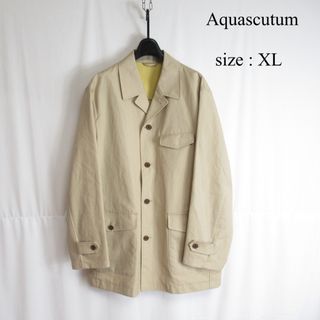 アクアスキュータム(AQUA SCUTUM)のAquascutum コットン ハンティング ジャケット アウター ブルゾン(その他)