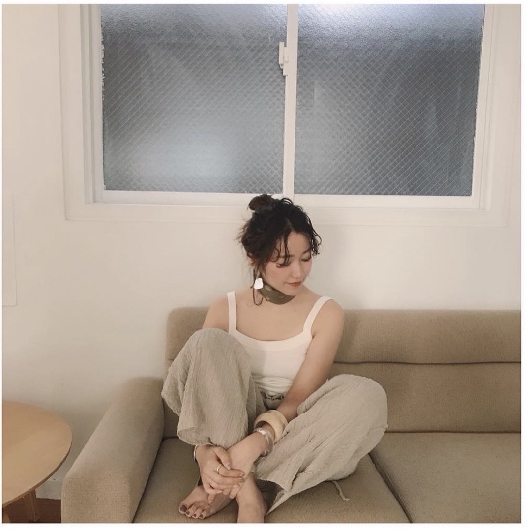 TODAYFUL(トゥデイフル)のWaistgather Linen Pants レディースのパンツ(カジュアルパンツ)の商品写真