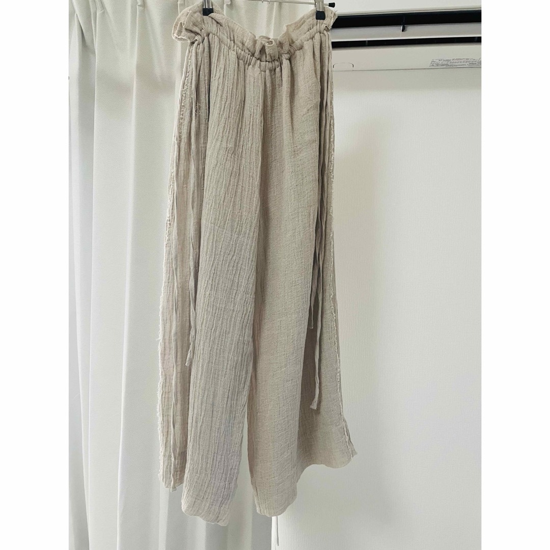 TODAYFUL(トゥデイフル)のWaistgather Linen Pants レディースのパンツ(カジュアルパンツ)の商品写真