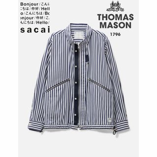 サカイ(sacai)のSACAI トーマス メイソン コットン ポプリン シャツ(シャツ)