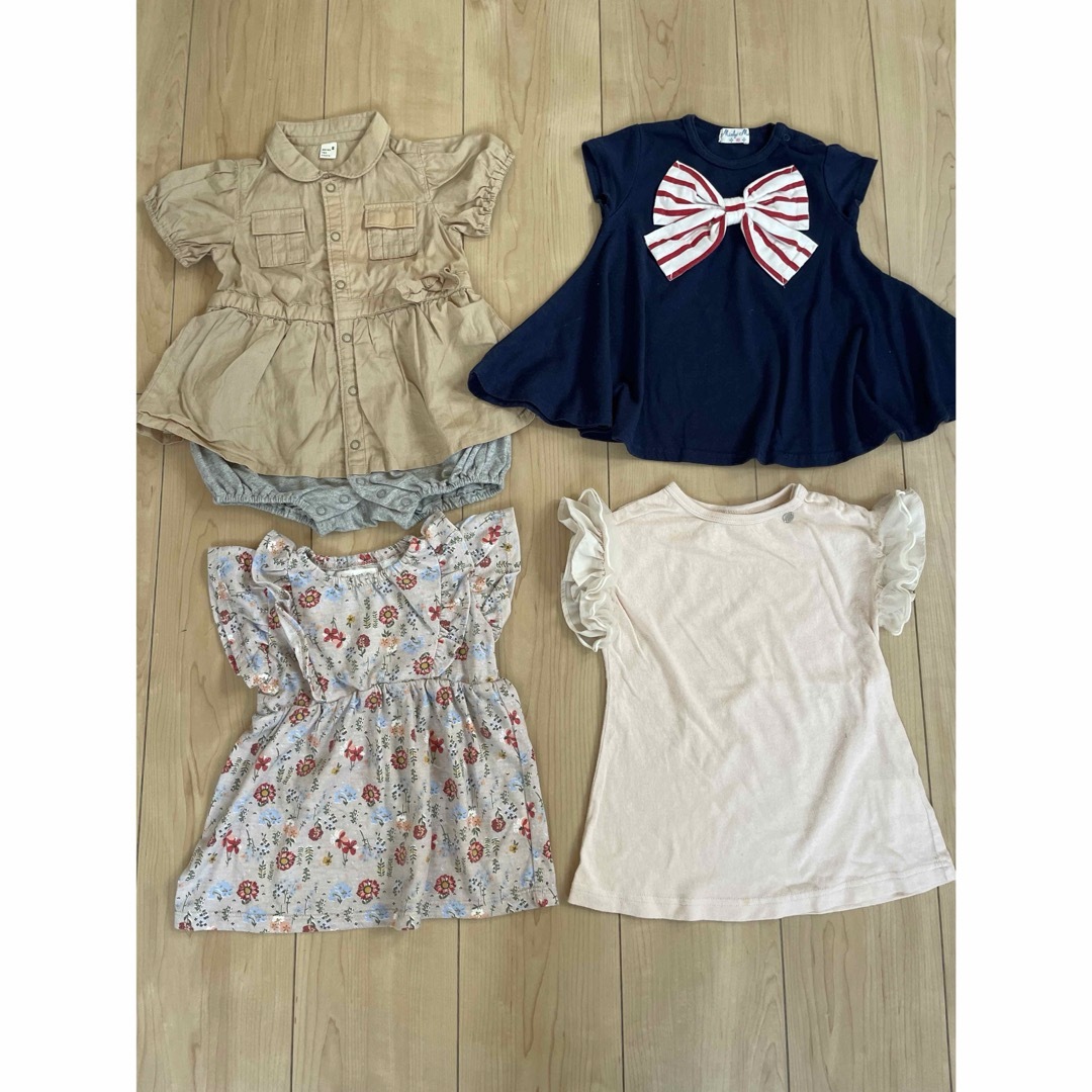 babyGAP(ベビーギャップ)の女の子まとめ売り　80サイズ　16着 キッズ/ベビー/マタニティのベビー服(~85cm)(ワンピース)の商品写真