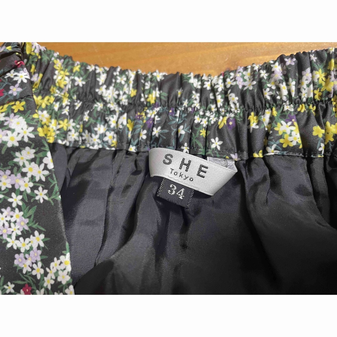 贅沢 Drawer - スカート flower Michelle TOKYO SHE (新品) ロング 贅沢 Drawer - スカート flower Michelle TOKYO SHE (新品) ロング