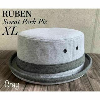 ルーベン(Ruben)の送料込 帽子 BIG Ruben ルーベン スエット ポークパイ ハット gy(ハット)