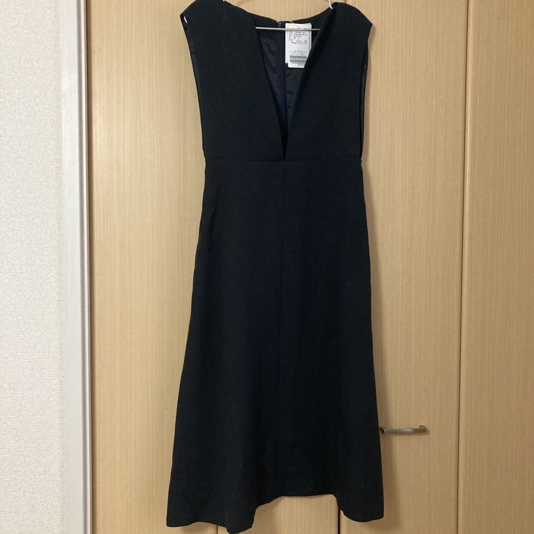 IENA &NAVY カーブネックワンピース ネイビー 36 IENA &NAVY カーブネックワンピース ネイビー 36