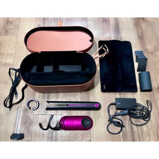 ダイソン(Dyson)のDYSON ダイソン コードレス ストレートヘアアイロン 美品(ヘアアイロン)