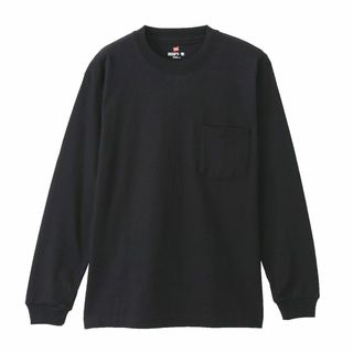 ヘインズ 厚地  ビーフィー ロングスリーブ ポケットTシャツ 1点 H5196