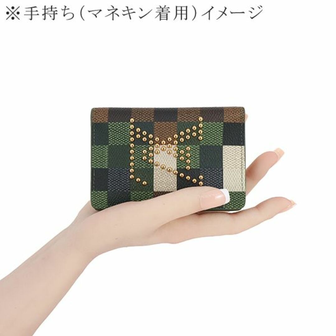 LOUIS VUITTON(ルイヴィトン)のルイヴィトン オーガナイザードゥポッシュ ダモフラージュ ダミエ ピクセル LVスタッズ カモフラージュ 迷彩柄 カードケース カード入れ 新品 限定 h-c956 メンズのファッション小物(名刺入れ/定期入れ)の商品写真